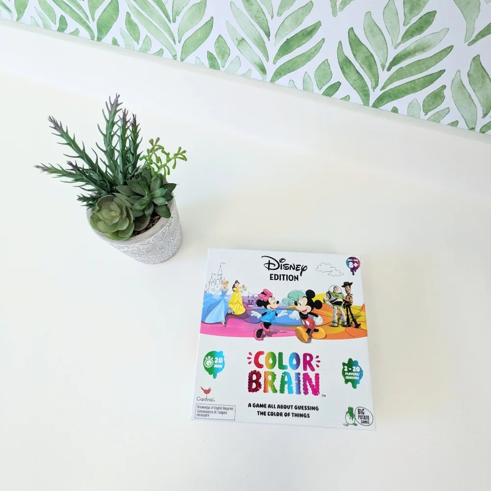 Disney Trivia Color Brain Game EUC For Disney Enthusiasts